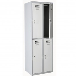 Метален гардероб SUS 322 W - RAL 7035 Light grey - Malow