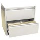 Метален двоен кардекс SZK 102 - RAL 7035 Light grey - Malow Метален двоен кардекс SZK 102 - RAL 7035 Light grey - Malow
