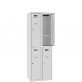 Метален училищен гардероб с рафт SUS 322 W