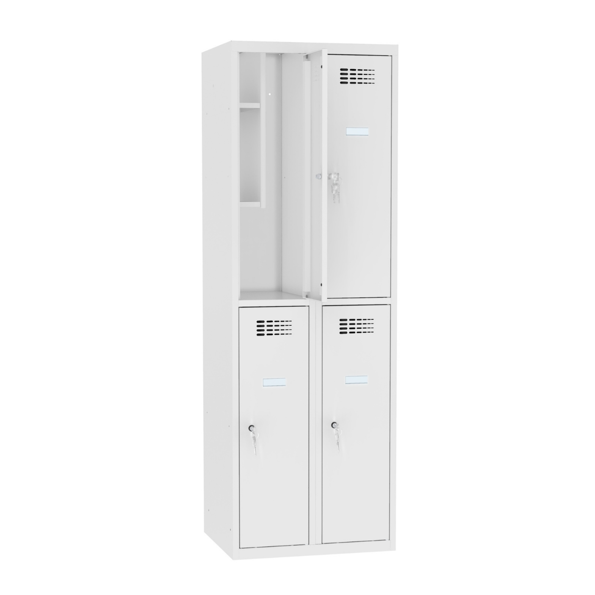 Метален шкаф-гардероб MSUS 322 DB Метален шкаф-гардероб MSUS 322 DB